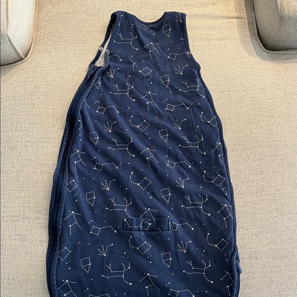 Woolino Navy Constellation Kids Sleep Sack - Picture 4 of 4